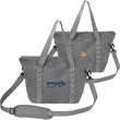 Heather Lite Insulated Lunch Bag with Strap and Pockets | https://www.bestnamebadges.com