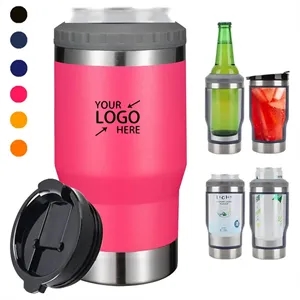 14oz Stainless Steel Can Holder Cooler with Opener