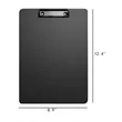 A4 Standard Writing Plastic Clipboard with Metal Clip | https://www.bestnamebadges.com