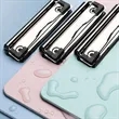 A4 Standard Writing Plastic Clipboard with Metal Clip | https://www.bestnamebadges.com