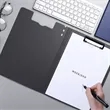 A4 Size Writing Plastic Clipboard Folder with Metal Clip | https://www.bestnamebadges.com
