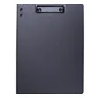 A4 Size Writing Plastic Clipboard Folder with Metal Clip | https://www.bestnamebadges.com