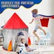 Double Layers Kid Superhero Cape with Eye Mask | https://www.bestnamebadges.com