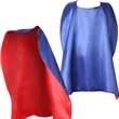 Double Layers Kid Superhero Cape with Eye Mask | https://www.bestnamebadges.com