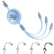 Multi 3-in-1 Retractable 100W Fast Charging Cable | https://www.bestnamebadges.com