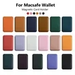 Magnetic Leather Card Wallet with Stand for Phone Back | https://www.bestnamebadges.com