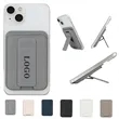 2 In 1 Slim Magnetic Leather Card Holder & Phone Stand | https://www.bestnamebadges.com