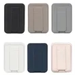 2 In 1 Slim Magnetic Leather Card Holder & Phone Stand | https://www.bestnamebadges.com