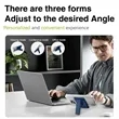 2 In 1 Slim Magnetic Leather Card Holder & Phone Stand | https://www.bestnamebadges.com