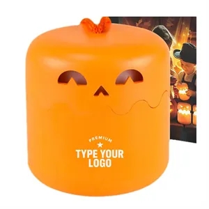 Halloween Pumpkin Jack O Lantern  with Lanyard