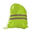 Reflective Drawstring Backpack | https://www.bestnamebadges.com
