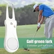Foldable Golf Divot Repair Tools Ball Marker Splitter | https://www.bestnamebadges.com