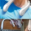 Outdoor Mini Neck Hanging Leafless Silent Cooling Fans | https://www.bestnamebadges.com