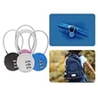 Simple Bicycle Ring Key Lock Anti-Theft Steel Cable | https://www.bestnamebadges.com