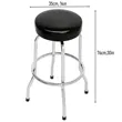 1950s Swivel American Style Designed Bar Stools | https://www.bestnamebadges.com