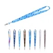 3/4" Full Color Custom Polyester Lanyards ID Badge Holder | https://www.bestnamebadges.com