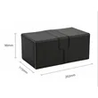 Children's Card Storage Box Leather Organizer | https://www.bestnamebadges.com