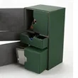 Children's Card Storage Box Leather Organizer | https://www.bestnamebadges.com