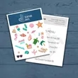 3" x 4" Self-Header Temporary Tattoo Sheet | https://www.bestnamebadges.com