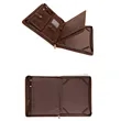 A4 Genuine Leather Folder Organizer | https://www.bestnamebadges.com
