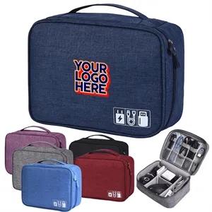 Data Cable Bag Travel Power Bank Storage Box