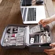 Data Cable Bag Travel Power Bank Storage Box | https://www.bestnamebadges.com