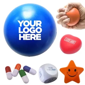 Shape pressure ball Stress relief venting toy PU