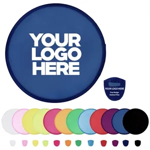 Foldable Cloth Fan Frisbee-Shaped Hospital Advertisement