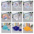 Foldable Cloth Fan Frisbee-Shaped Hospital Advertisement | https://www.bestnamebadges.com