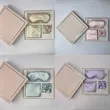 Double-Layer Imitation Silk Sleep Eye Mask Gift Box Set | https://www.bestnamebadges.com