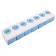 7 Day Medicine Pill Box With Lock | https://www.bestnamebadges.com