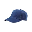 Washed Denim Cap | https://www.bestnamebadges.com