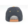 5 Panel Corduroy Two Tone Snapback Cap | https://www.bestnamebadges.com
