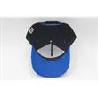 5 Panel Corduroy Two Tone Snapback Cap | https://www.bestnamebadges.com