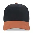 5 Panel Corduroy Two Tone Snapback Cap | https://www.bestnamebadges.com