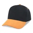 5 Panel Corduroy Two Tone Snapback Cap | https://www.bestnamebadges.com
