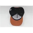 5 Panel Corduroy Two Tone Snapback Cap | https://www.bestnamebadges.com