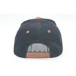 5 Panel Corduroy Two Tone Snapback Cap | https://www.bestnamebadges.com