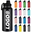 Compact Durable Water Bottle With Custom Logo Easy Drinking | https://www.bestnamebadges.com
