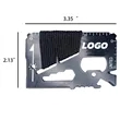 14-In-1 Multi-Tool Pocket Card Tool With Screwdriver | https://www.bestnamebadges.com