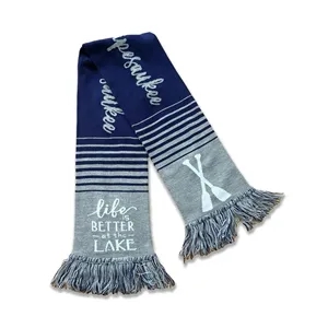 Made in the USA 52 inch Fringe Scarf (KnitScarfUS-52)