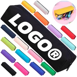 Large Capacity Pencil Case Customizable With Logo