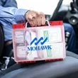 86pc OSHA Compliant First Aid Kit in Clear Hard Case | https://www.bestnamebadges.com