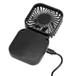 Handheld Rechargeable Folding Mini USB Fan w/Lanyard | https://www.bestnamebadges.com