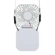 Handheld Rechargeable Folding Mini USB Fan w/Lanyard | https://www.bestnamebadges.com
