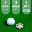 Golf Ball Marker with High Precision Green Reading Aid | https://www.bestnamebadges.com