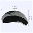 Transparent Plastic Window Neoprene Golf Club Head Cover | https://www.bestnamebadges.com