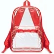 Pocket Clear Plastic Backpacks | https://www.bestnamebadges.com