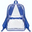 Pocket Clear Plastic Backpacks | https://www.bestnamebadges.com