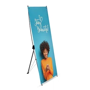 Adjustable X Banner Kit - 9 mil Poly